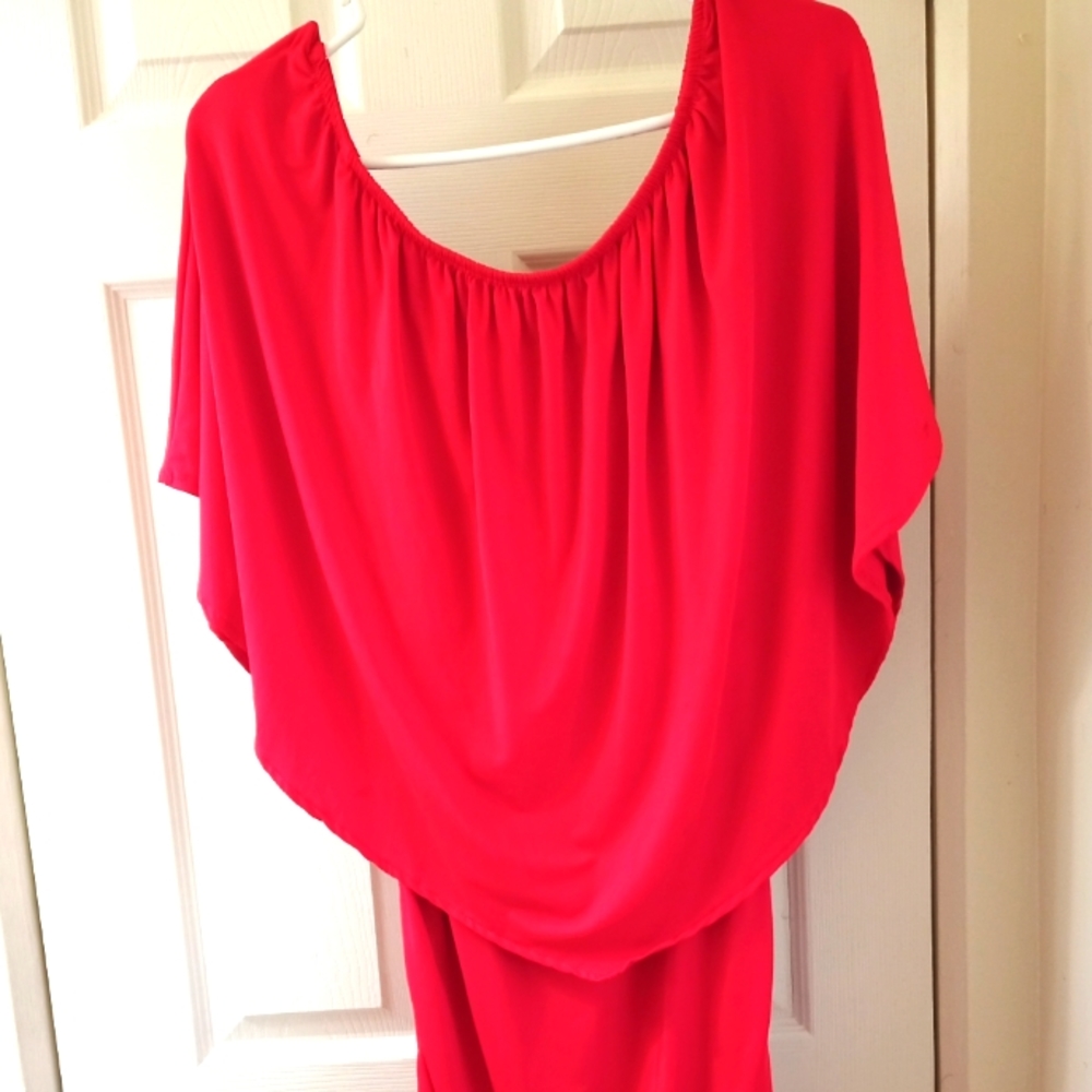 Red Bodycon Mini Dress